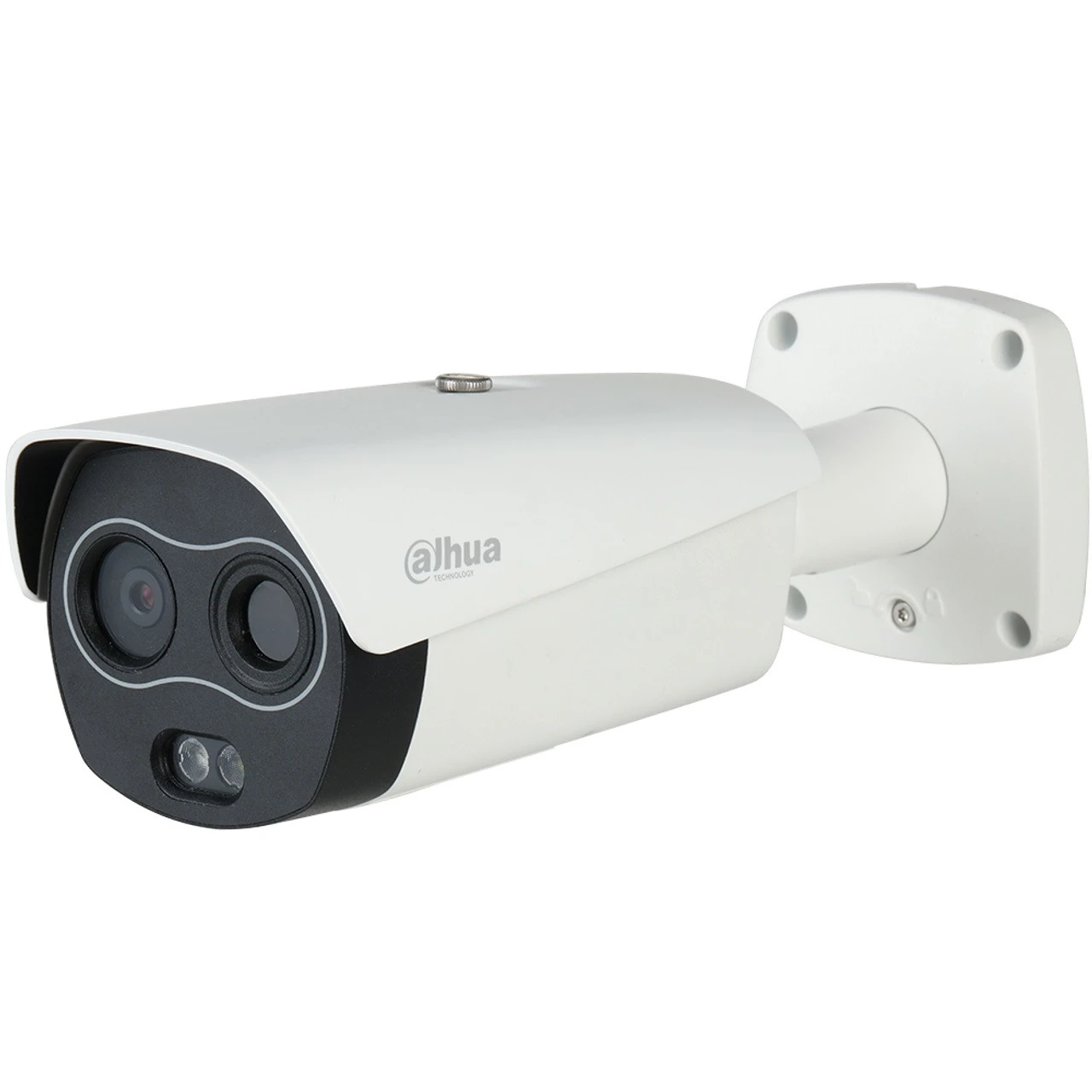 Cámara IP Poe Bala Dahua Térmica Lente Dual WizSense  4MP Detención de fuego DH-TPC-BF1241N-D3F4*