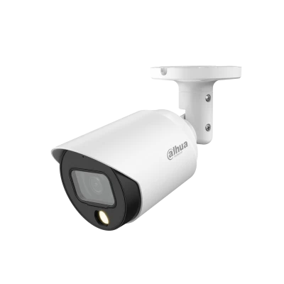 Cámara Bullet Análoga 2MP Full Color Starlight LED20m. 2.8mm IP67 HAC-HFW1239TN-LED Dahua