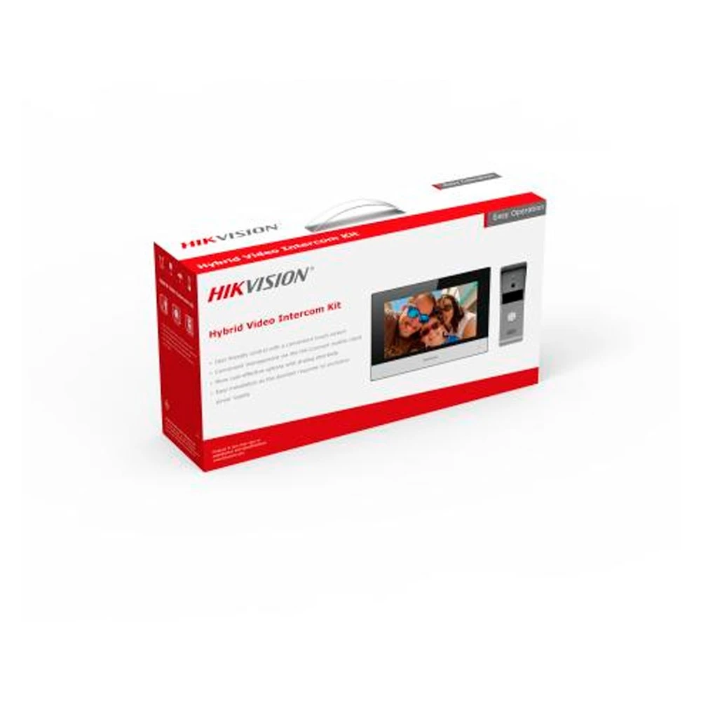 Kit Video Intercomunicador Hibrido DS-KIS303-P Hikvision