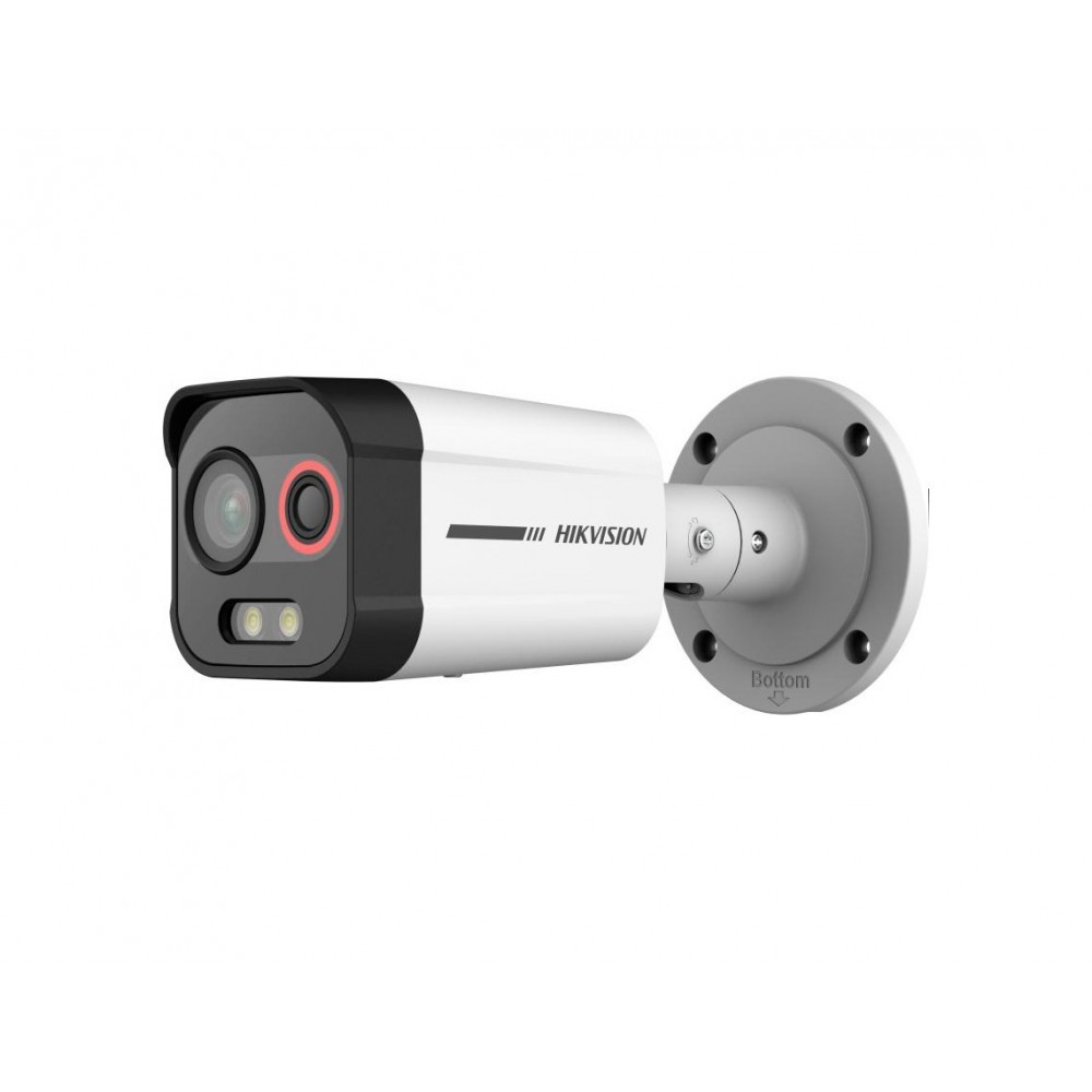 Cámara IP 4MP Biespectro Termico Y Optico Luz 30M DS-2TD2608-2/QA Hikvision