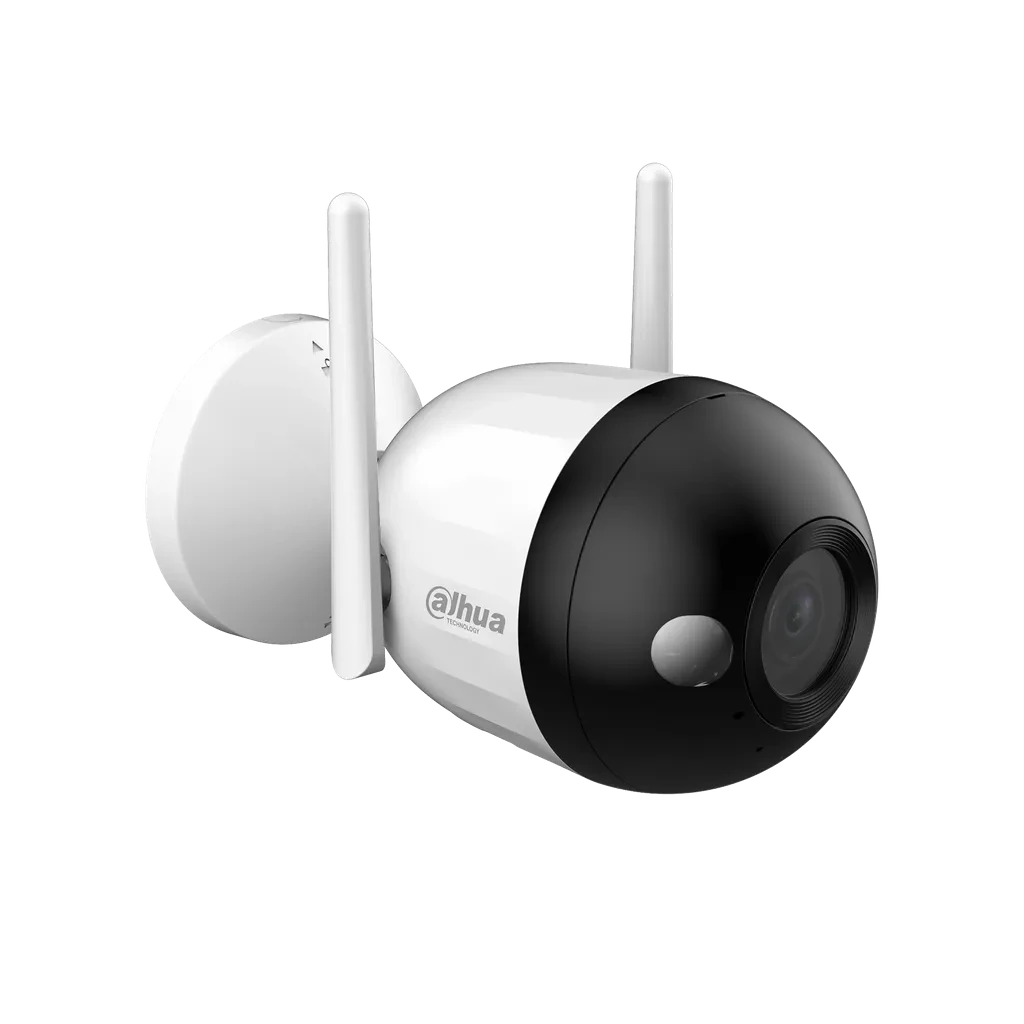 DH-IPC-F4CN-LED-0280B. Bala IP Dahua WIFI. 4MP. Full Color. WarmLight 30Mts. IP67. LF 2.8mm. Audio.