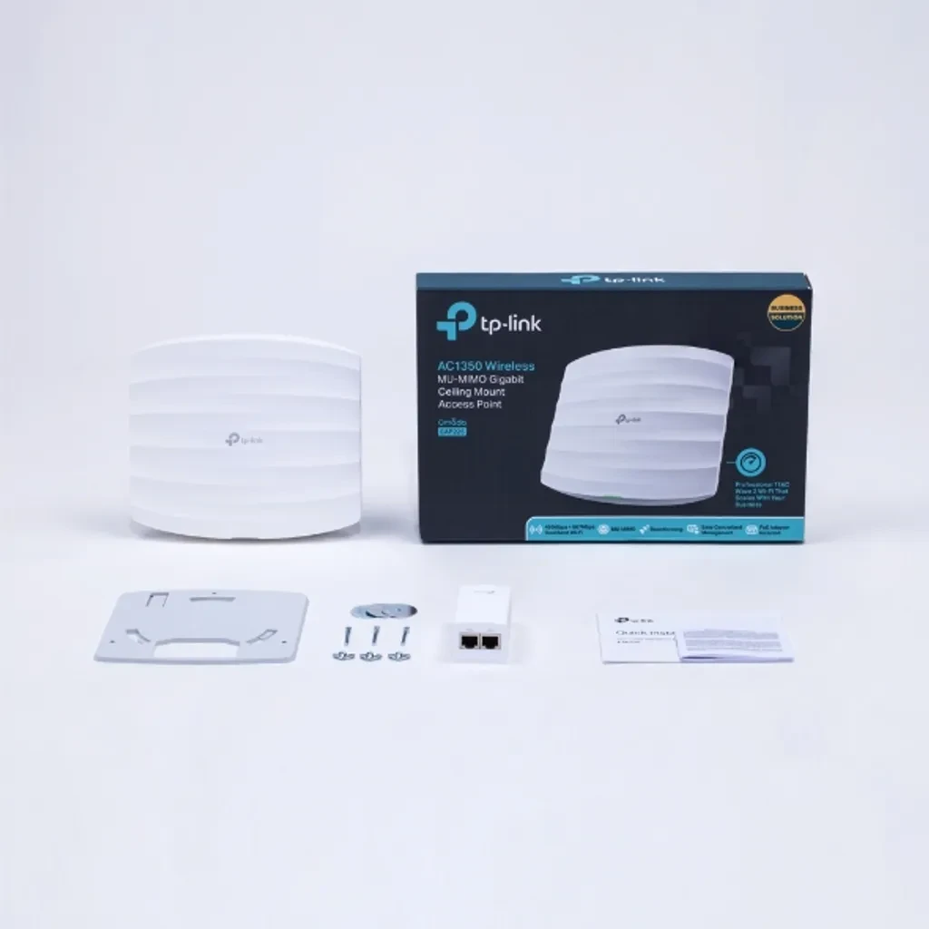 EAP225. Punto de acceso inalámbrico de Montaje en techo MU-MIMO Gigabit AC1350 compatible con Omada