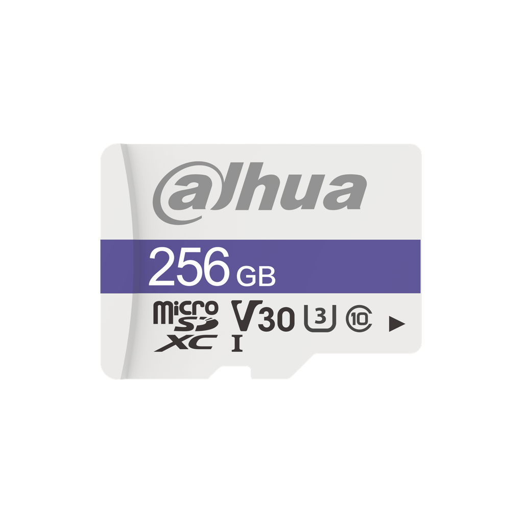DHI-TF-C100/256GBO00F0. Tarjeta de Memoria micro SD DAHUA Clase10 256GB.