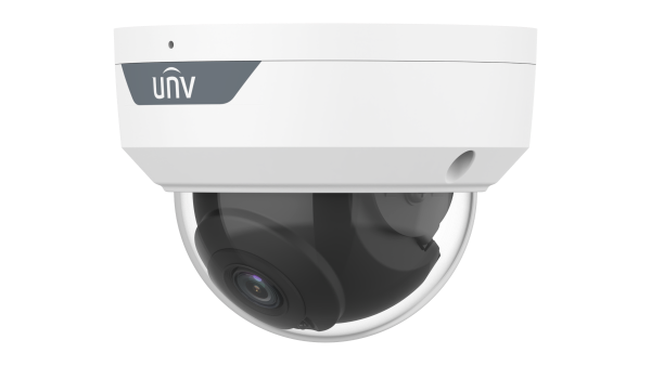 Cámara IP Domo Uniview 4MP 2.8mm MIC IR30m IK10 WDR IPC324LB-AF28K-A2