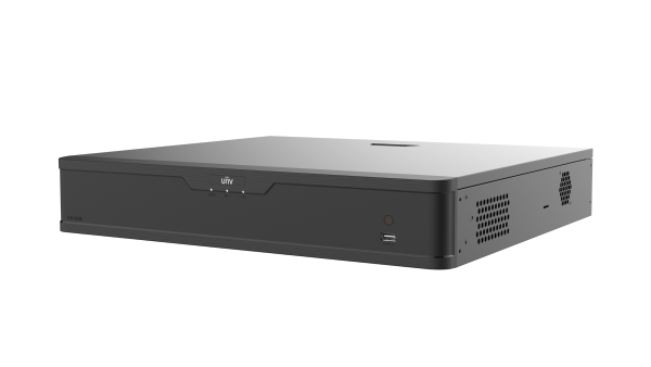 NVR POE 16 Canales 160Mbps 32ch 16POE 4 SATA Smart reconocimiento facial 1.5U NVR304-32B-P16-IQ